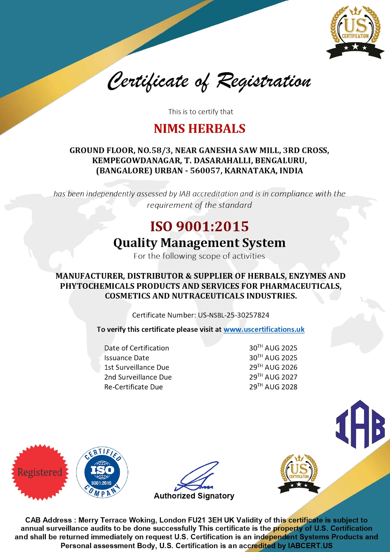 GMP Certified